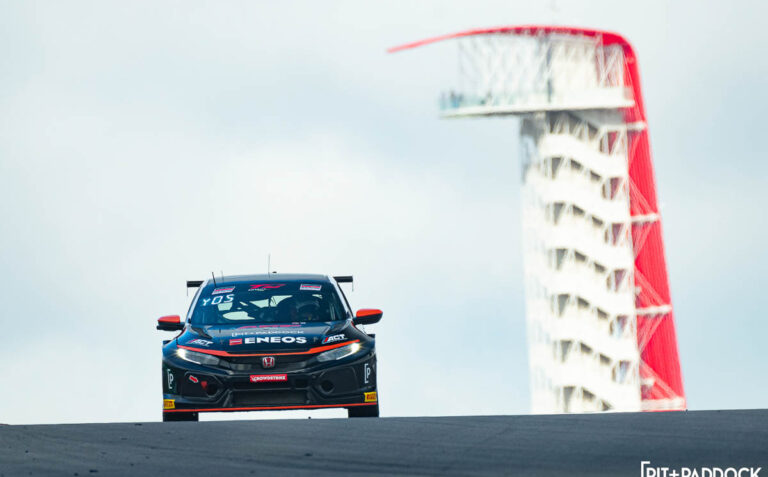 ENEOS Pit+Paddock Car front view