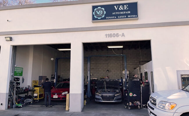 V&E Auto Repair Shop exterior