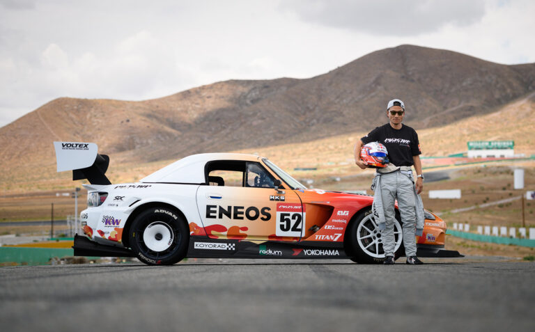 Dai Yoshihara, pilot of the Evasive Motorsports / ENEOS Oil Honda S2000RS