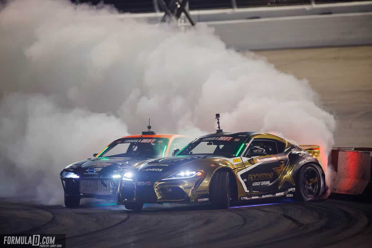 Fredric Aasbo versus Odi Bakchis, 2023 Formula DRIFT St Louis