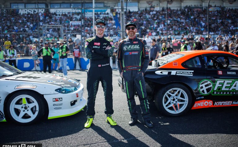 Odi Bakchis and Simen Olsen, 2023 Formula DRIFT Seattle