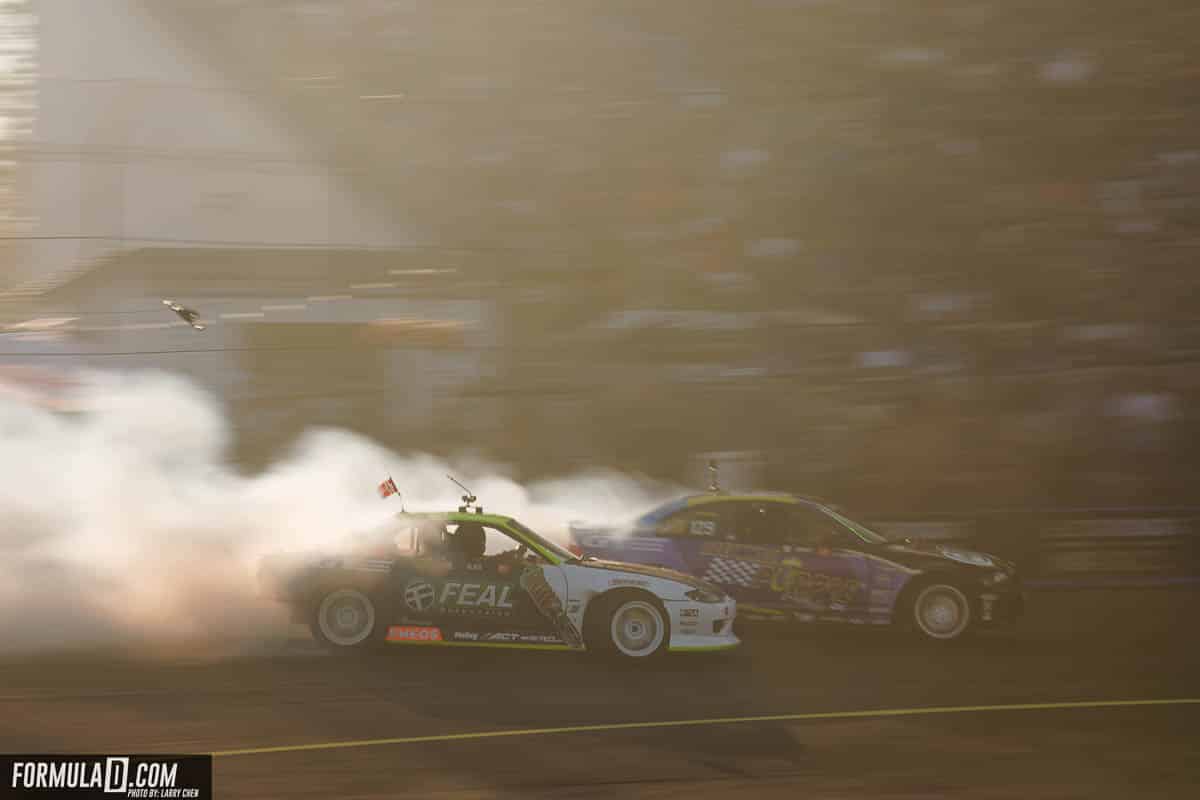 Simen Olsen versus Nick Noback, 2023 Formula DRIFT Seattle