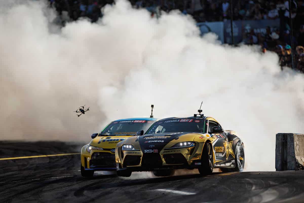 Fredric Aasbo versus Ryan Tuerck, 2023 Formula DRIFT Seattle