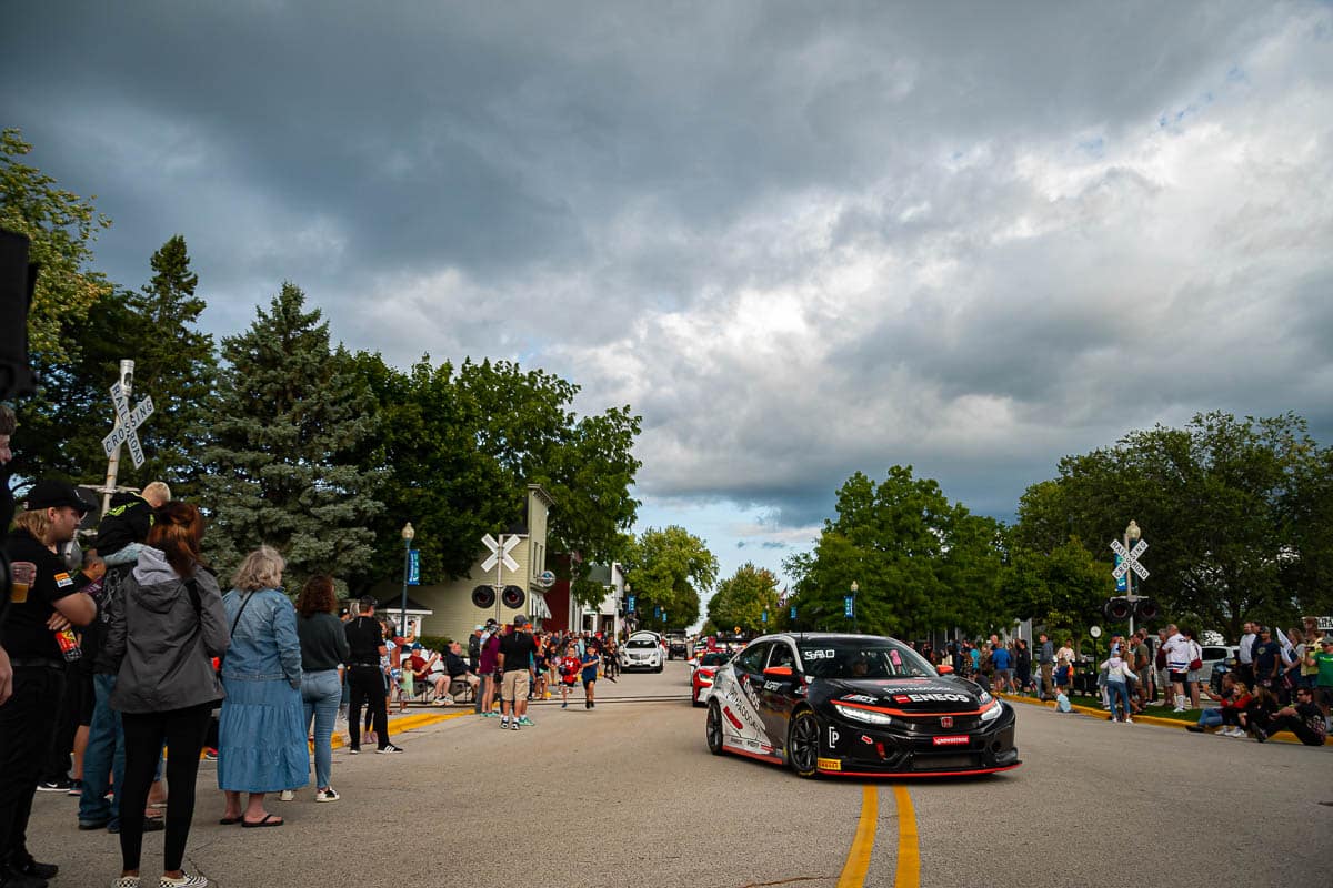 TC America fan fest/parade at Elkhart Lake, WI