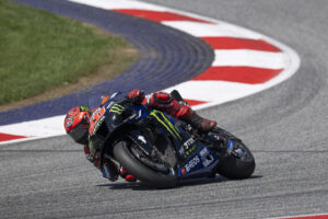 Quartararo Finishes Top 8 at Austrian MotoGP 2023