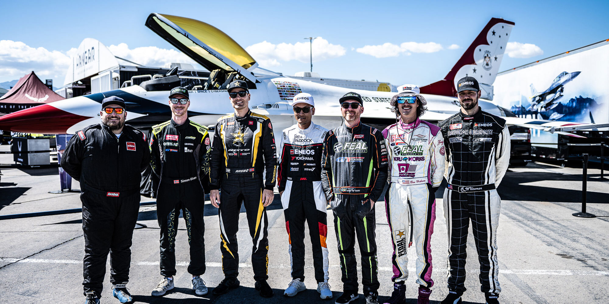 Team ENEOS drivers at Formula DRIFT Utah 2023