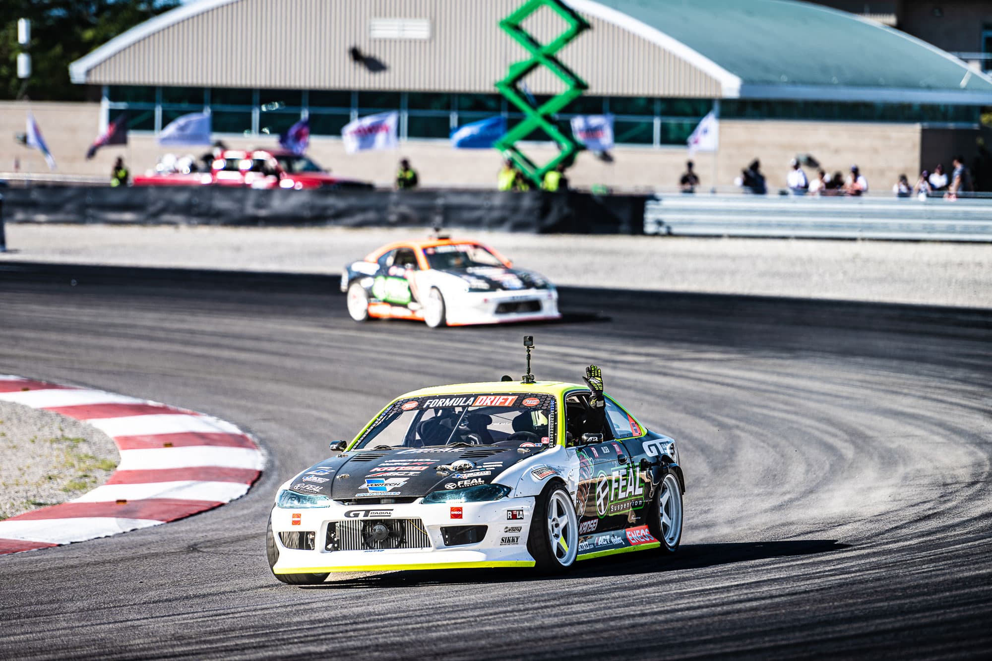 Simen Olsen and Odi Bakchis, Feal Race Team, 2023 Formula DRIFT Utah