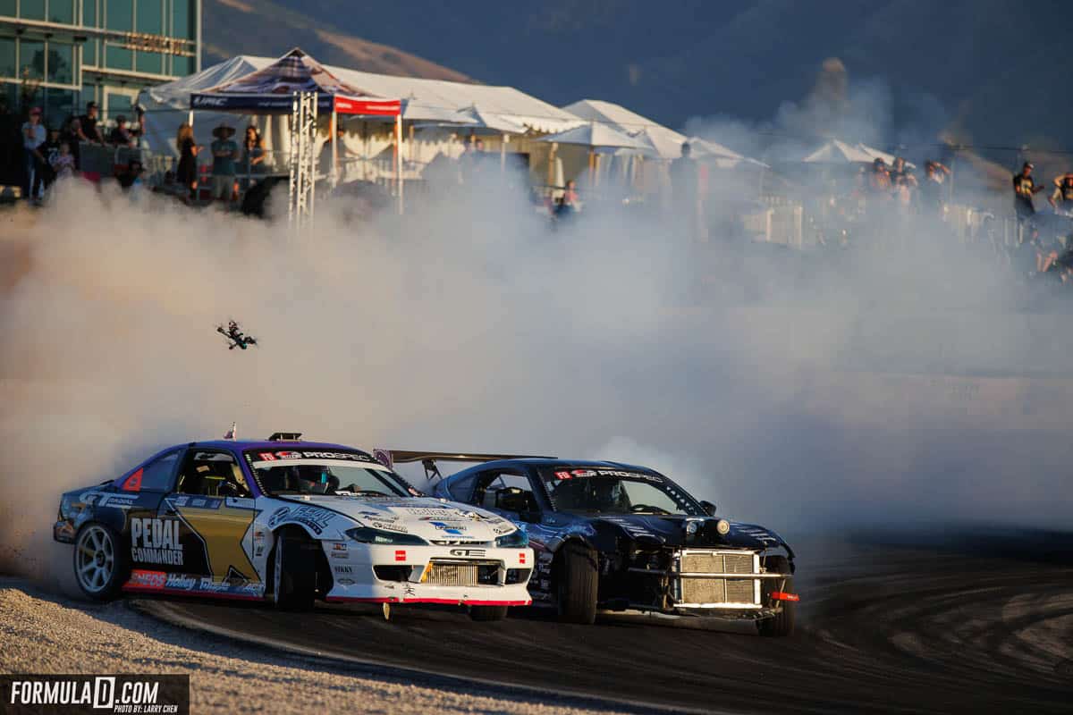 Ben Hobson versus Cole Richard, PROSPEC finals at 2023 Formula DRIFT Utah