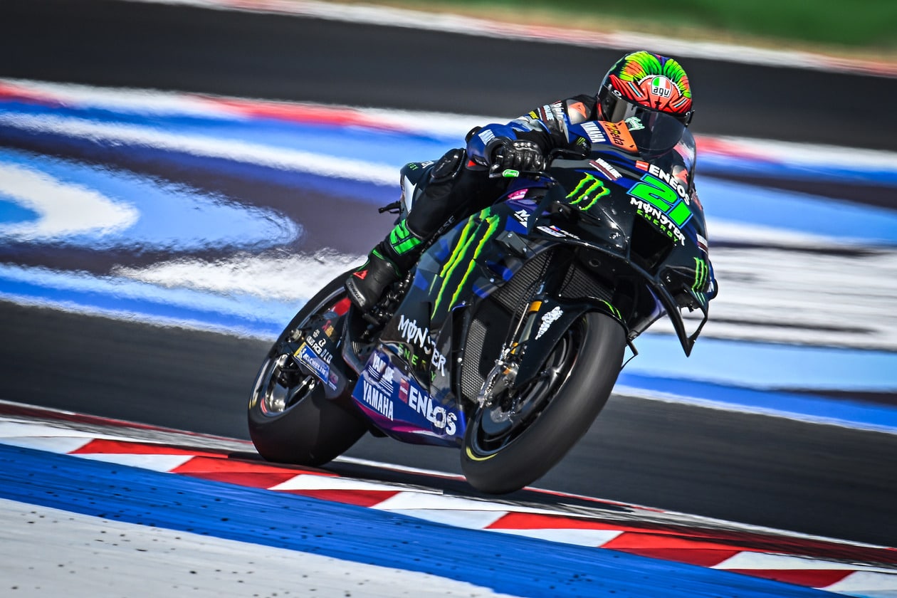 Franco Morbidelli practice lap at the 2023 San Marino GP