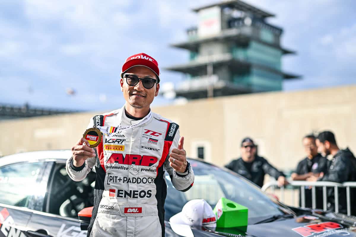 Dai Yoshihara with two pole positions at TC America TCX Indianapolis 2023!