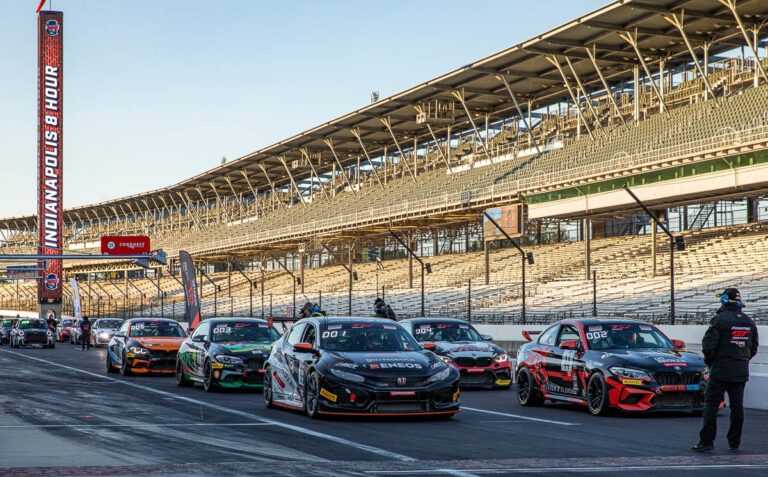 Dai Yoshihara with pole position at the TC America TCX Indy finale