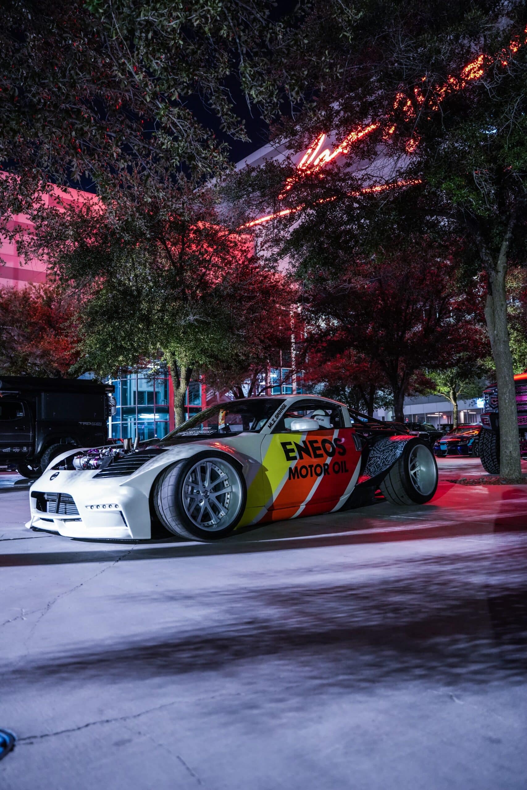 Ashley Robinson's 2003 Nissan 350Z at the 2023 SEMA Show