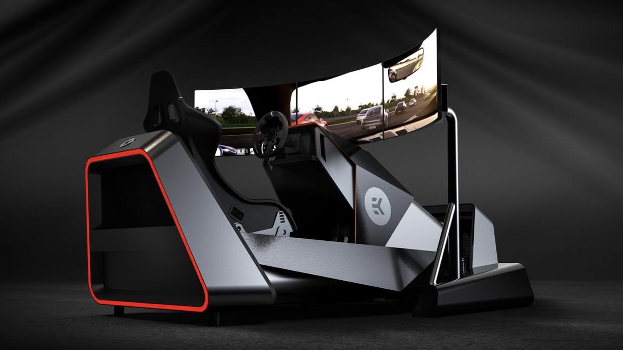 EK Sim Racer Try your racing simulator skills on the new EK Sim Racer at the ENEOS booth, a unique racing experience matched with unparalleled product design