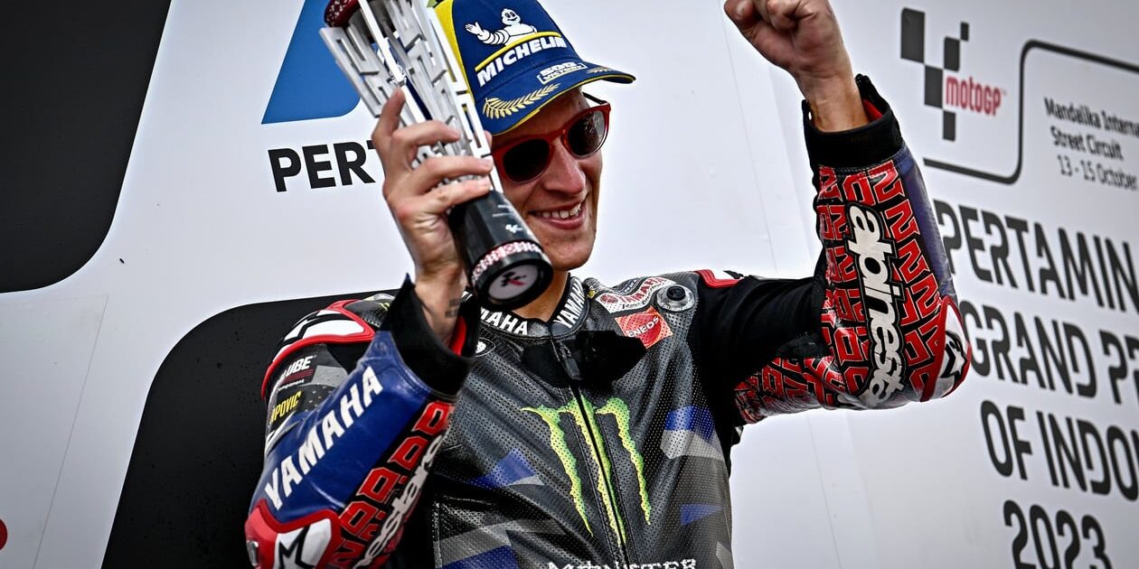 Quartararo Earns Third at Indonesian MotoGP 2023 | Performance Motor ...