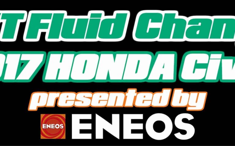 Honda transmission fluid change 2017 Civic CVT