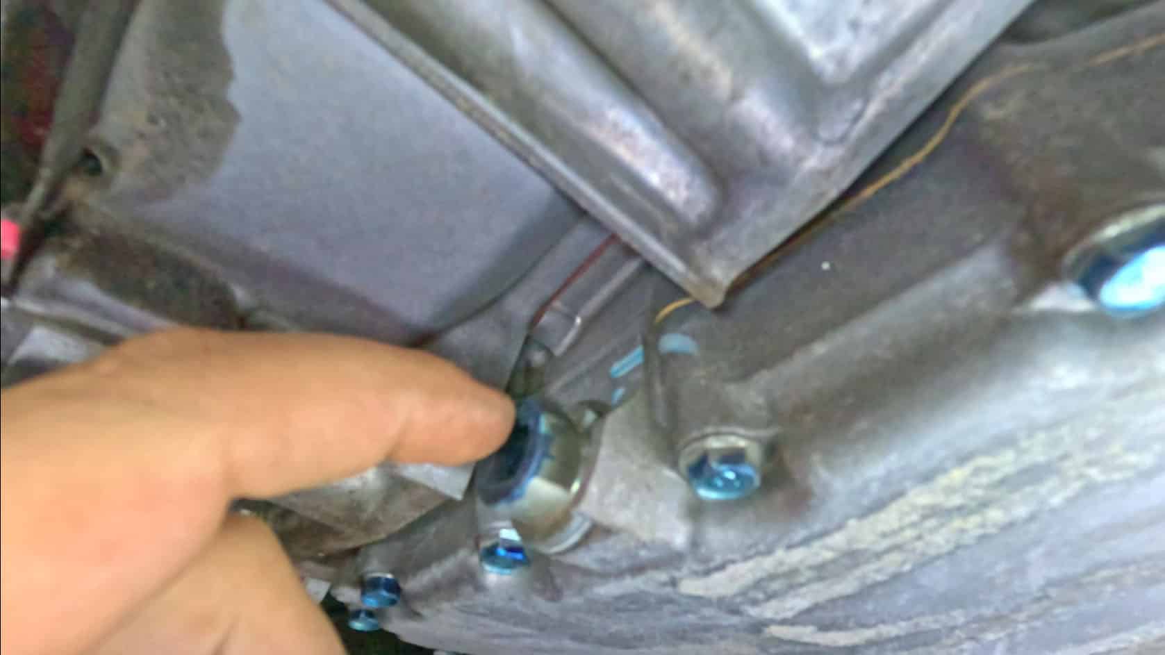 cvt fluid change - remove drain plug copy Honda transmission fluid change 2017 Civic CVT drain plug location