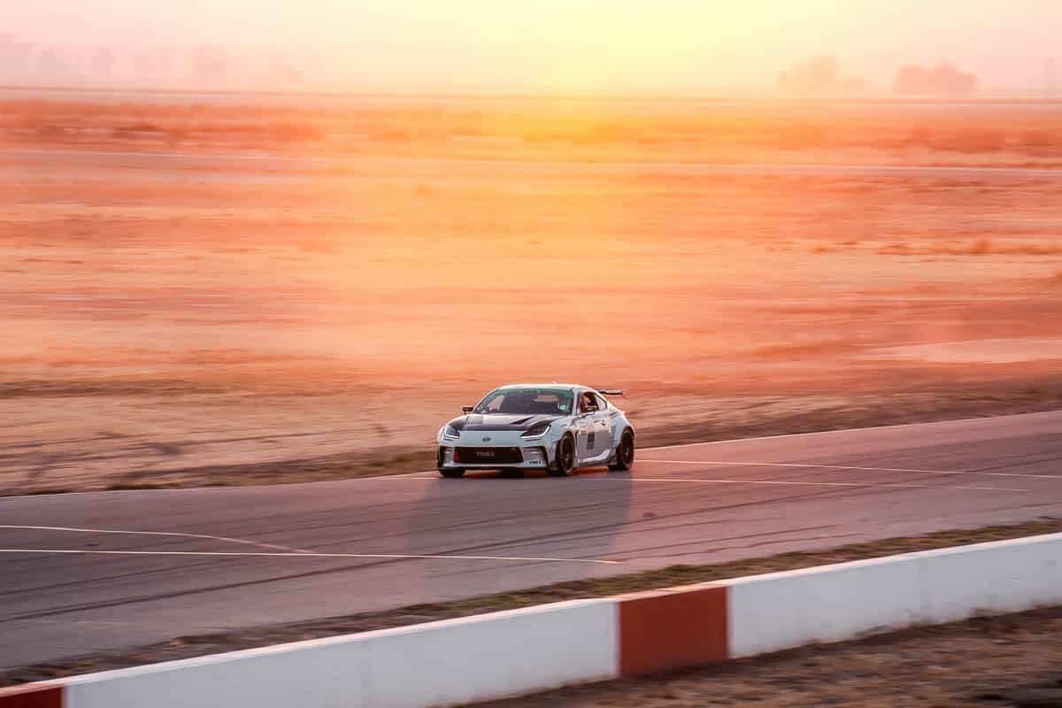 A’PEXi GR86 chasing sunsets at Global Time Attack 2023