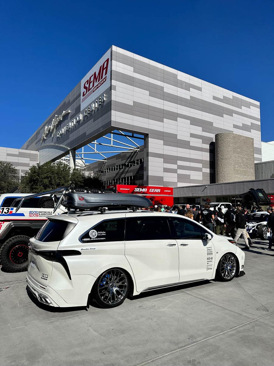 Rodney Esteban’s Toyota Sienna, 2023 SEMA Show