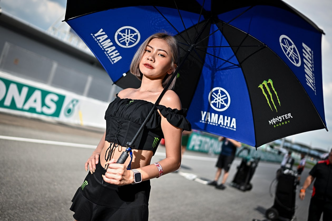 Monster Energy Yamaha MotoGP race queen, 2023 Malaysian MotoGP