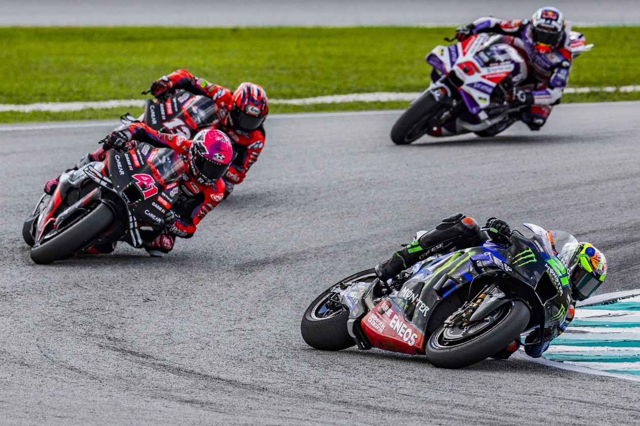 Morbidelli made smart moves against the pack, overtaking at crucial moments during the 2023 Malaysian MotoGP