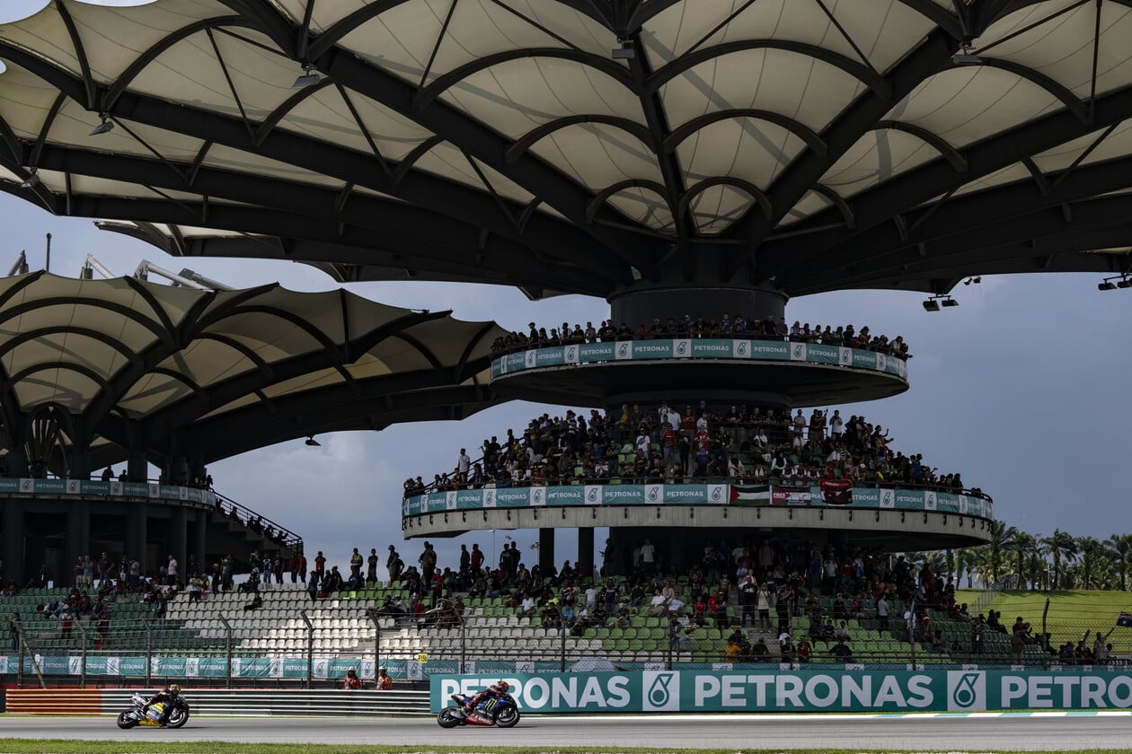 Quartararo at Sepang International Circuit for the 2023 Malaysian GP