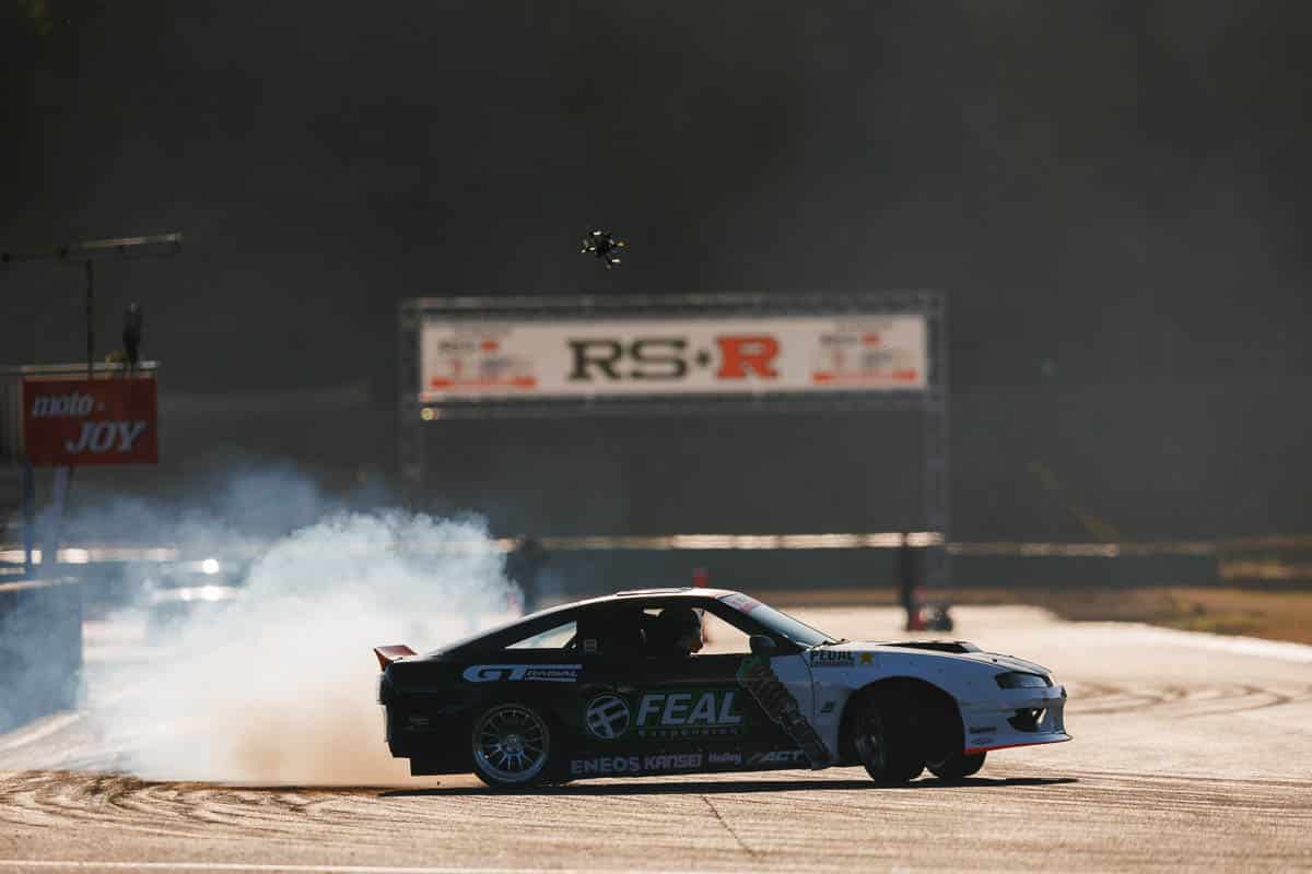 Bakchis with a solid Backie practice run, RSR Drift Festival 2023. Bakchis with a solid Backie practice run, RSR Drift Festival 2023.