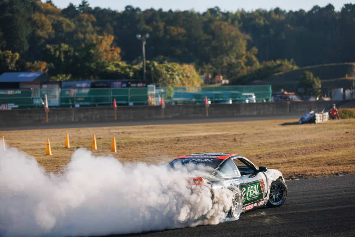 Bakchis throws it down at Suzuka Twin Circuit, RSR Drift Festival 2023.