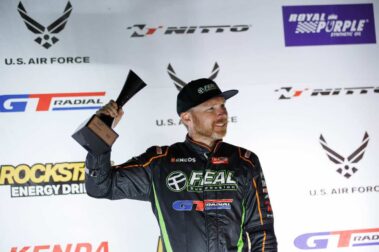 Odi Bakchis takes third place at Road Atlanta, 2023 Formula DRIFT