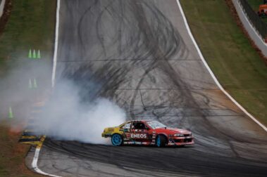 Initiating at high speed, Road Atlanta, 2023 Formula DRIFT.