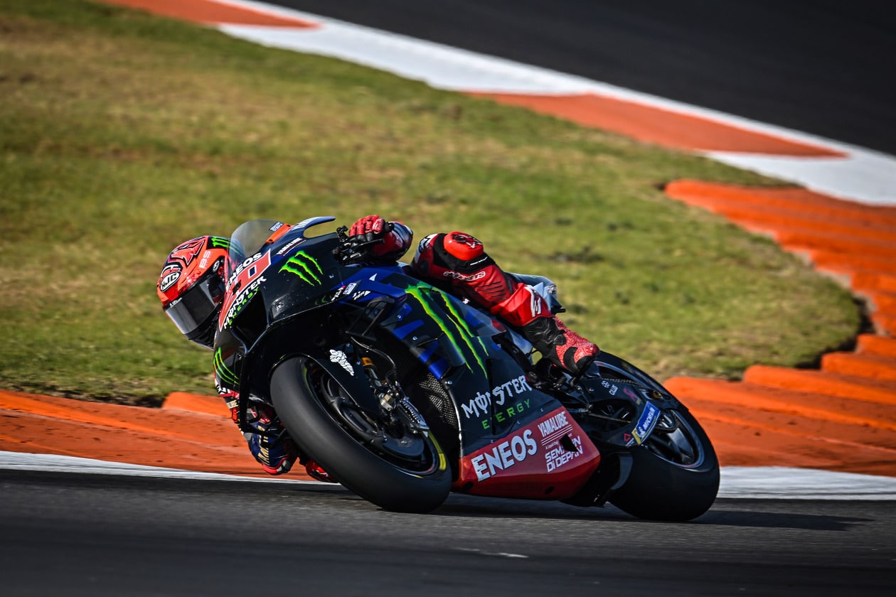 Quartararo battled the flu in addition to competing riders at the final race of the 2023 MotoGP season, Valencia MotoGP 2023