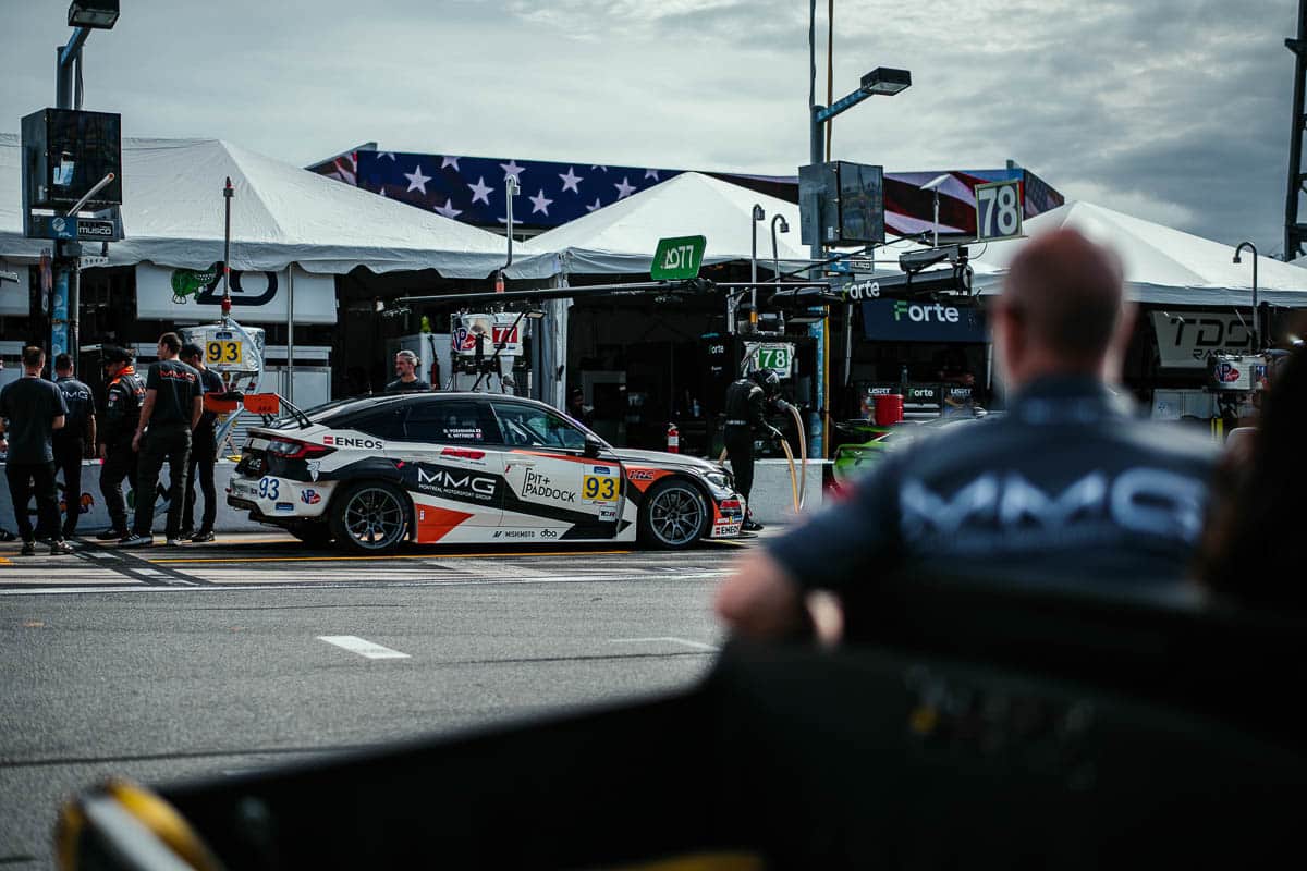 Ready to attack: Pit+Paddock Civic Type R TCR, 2024 IMSA Daytona International Speedway. Ready to attack: Pit+Paddock Civic Type R TCR, 2024 IMSA Daytona International Speedway.