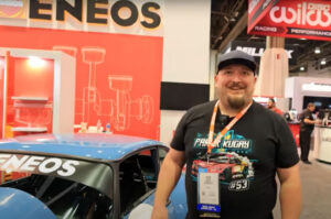 Larry Chen Walkaround Video With the ENEOS 2JZ-Swapped Jaguar E-Type