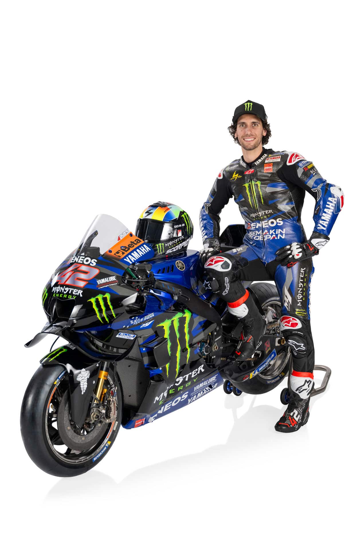 2024 Monster Energy Yamaha MotoGP team rider, Álex Rins 2024 Monster Energy Yamaha MotoGP team rider, Álex Rins