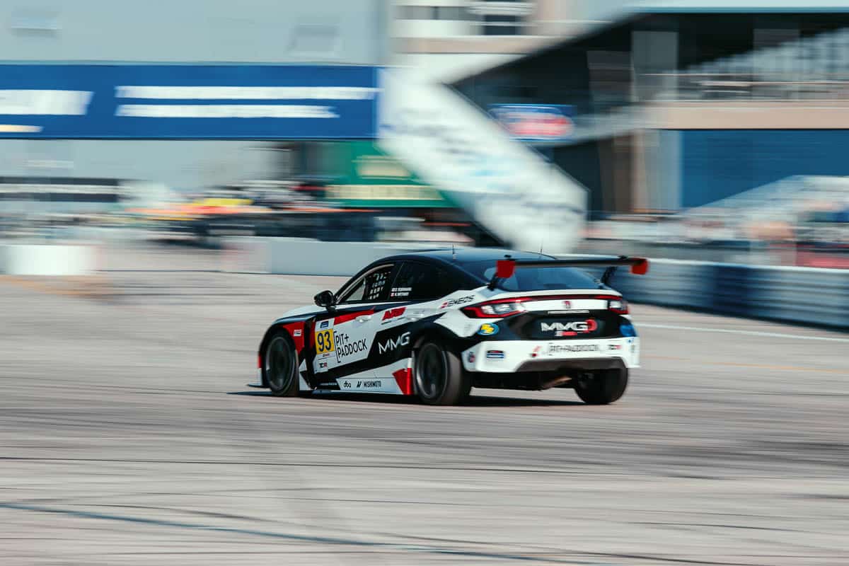 Yoshihara and Wittmer teamed up to finish eighth overall at the second round of the season, 2024 IMSA Sebring, Michelin Pilot Challenge.