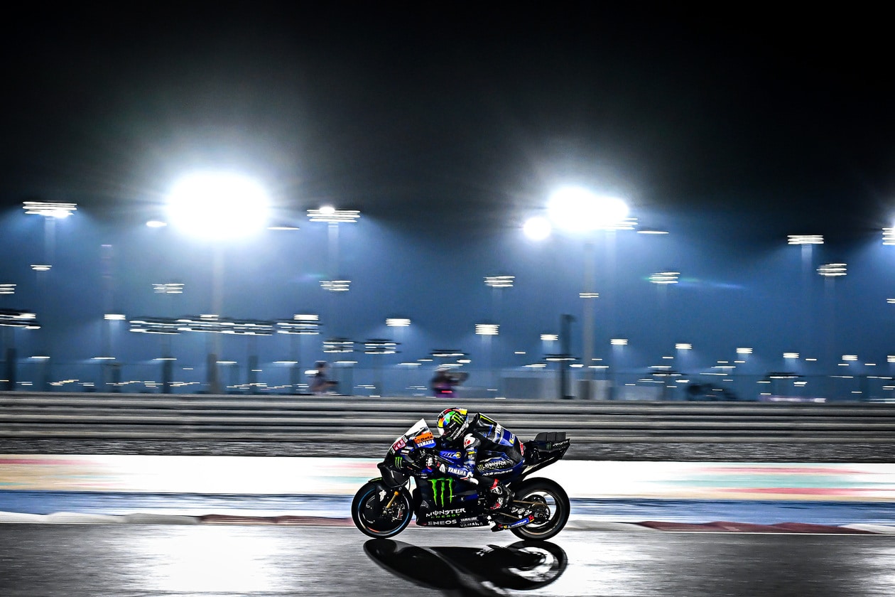 All of the lights, Álex Rins at the 2024 Qatar MotoGP