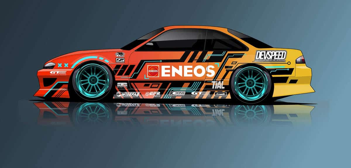 ENEOS / DEVSPEED Nissan S14 will be ready for battle at the first round of PROSPEC competition at Road Atlanta.