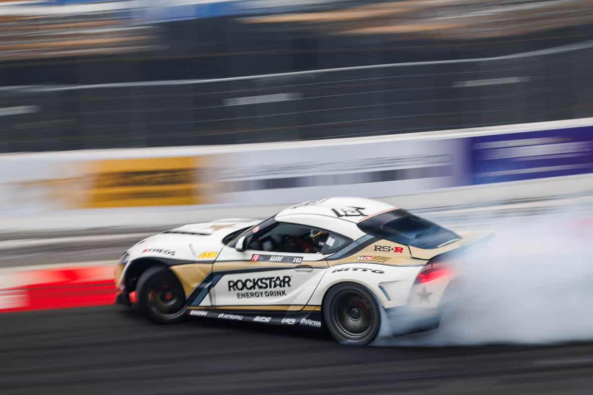 Smoke show, Fredric Aasbo, 2024 Formula DRIFT Long Beach