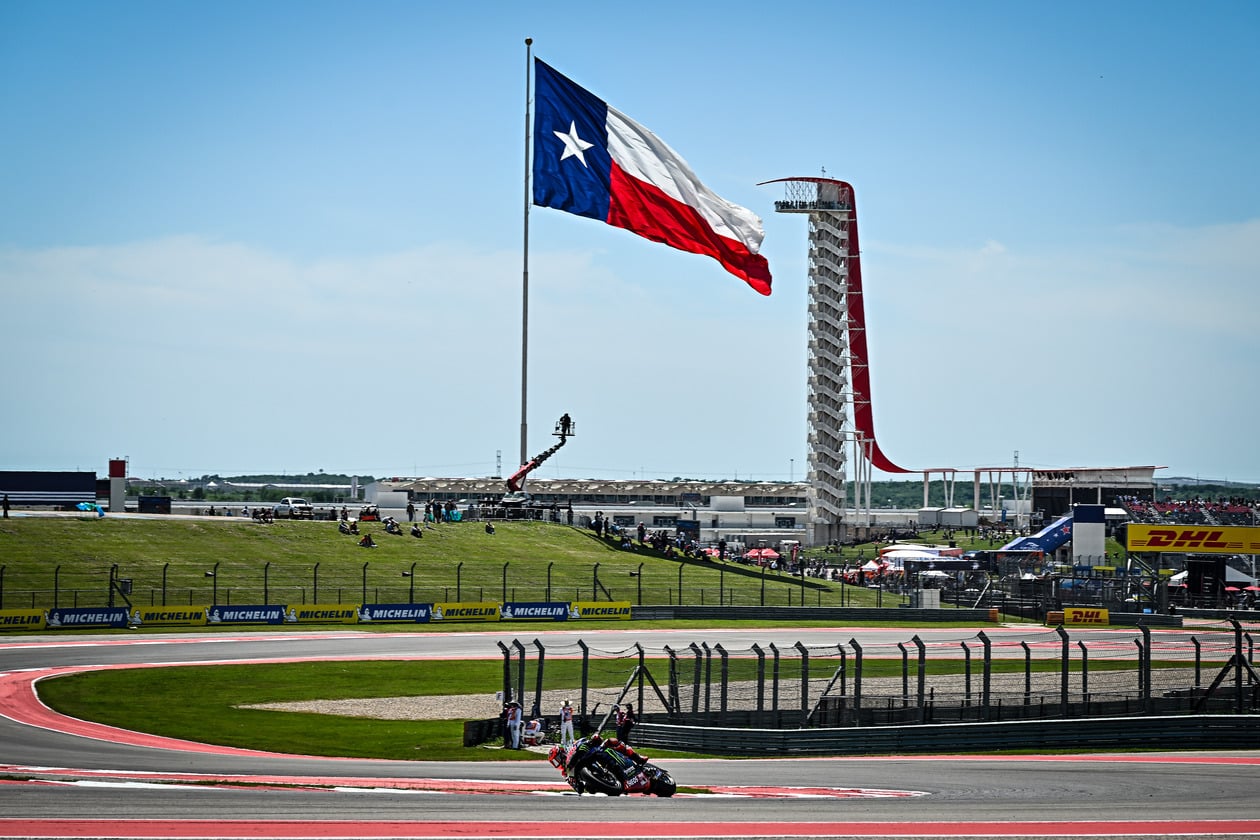 El Diablo during practice, 2024 MotoGP Grand Prix of the Americas