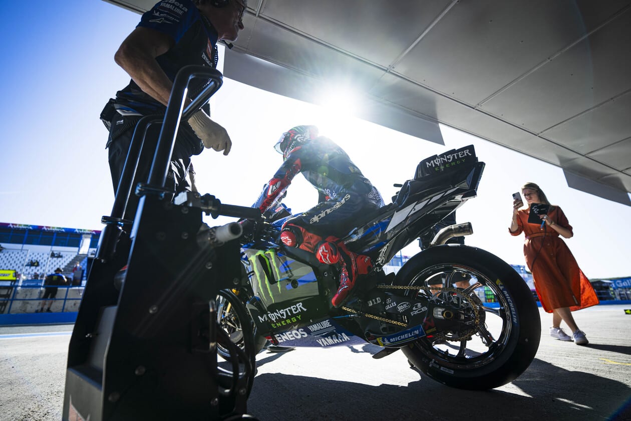 El Diablo prepares to battle, 2024 MotoGP Spain El Diablo prepares to battle, 2024 MotoGP Spain