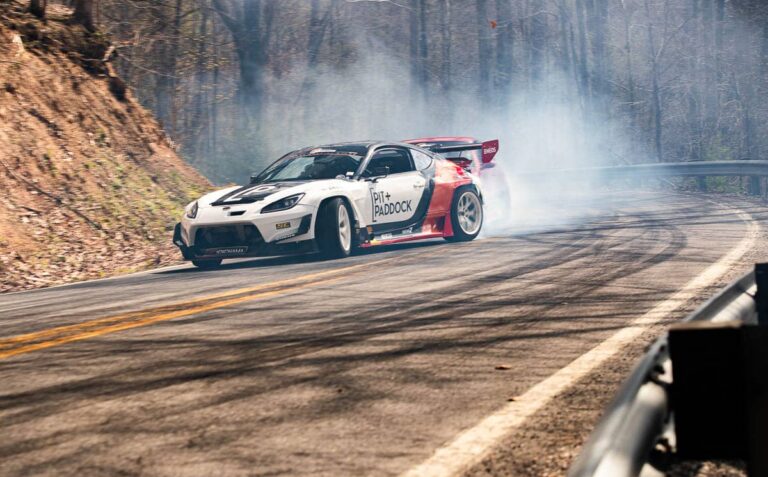 Dai Yoshihara drifts legally on public roads in his PRO-spec Subaru BRZ, Drift Appalachia 2024