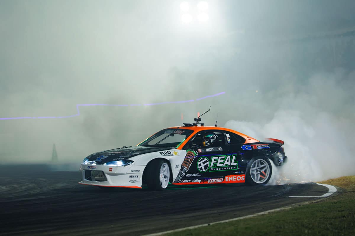 Odi Bakchis, Feal Suspension / GT Radial Nissan S15, 2024 Formula DRIFT Road Atlanta