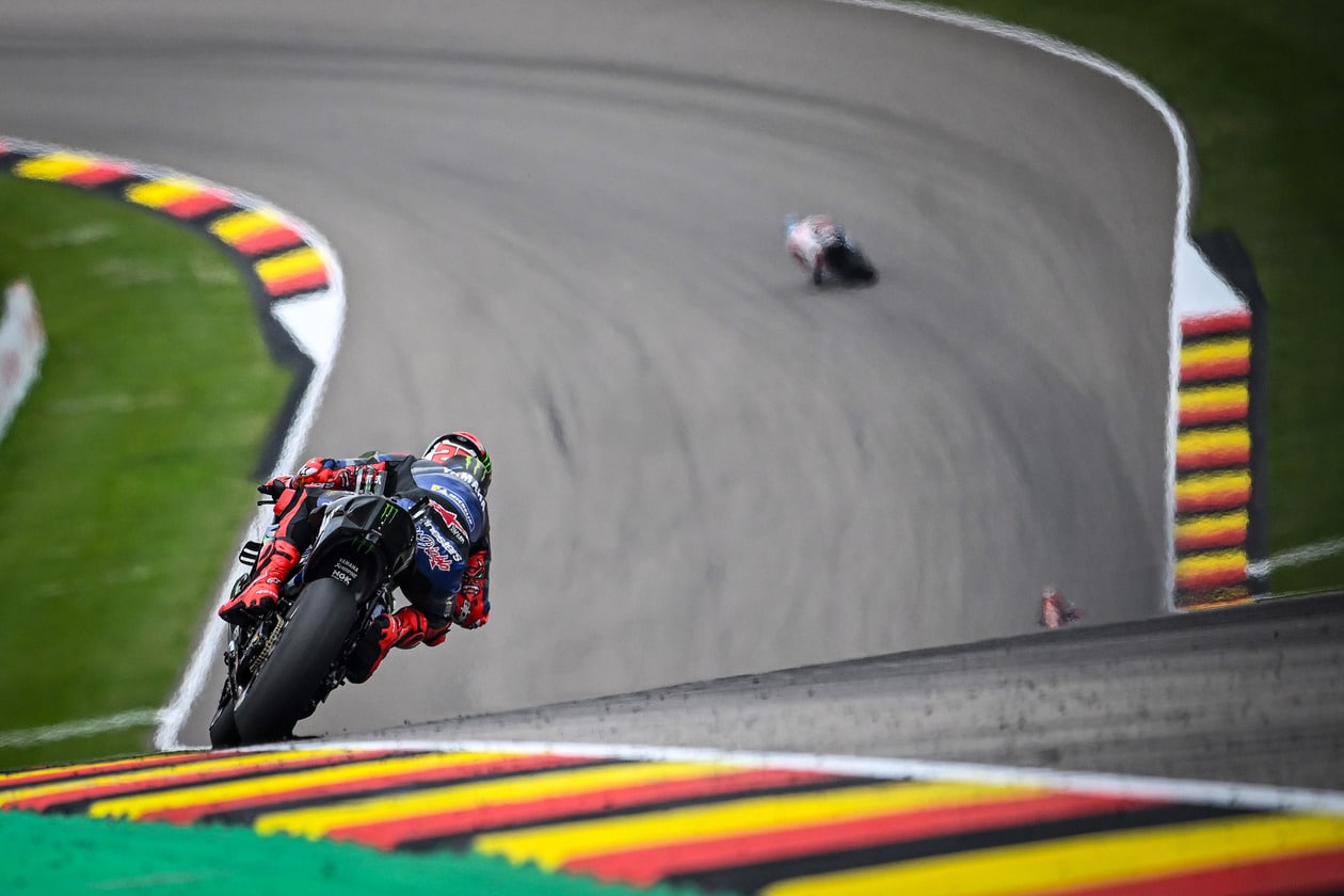 Racing the Sachsenring, Fabio Quartararo, 2024 MotoGP Germany Racing the Sachsenring, Fabio Quartararo, 2024 MotoGP Germany