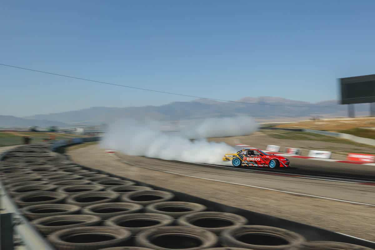 Blasting through Utah Motorsports Campus, Faruk Kugay, 2024 Formula DRIFT Utah Blasting through Utah Motorsports Campus, Faruk Kugay, 2024 Formula DRIFT Utah