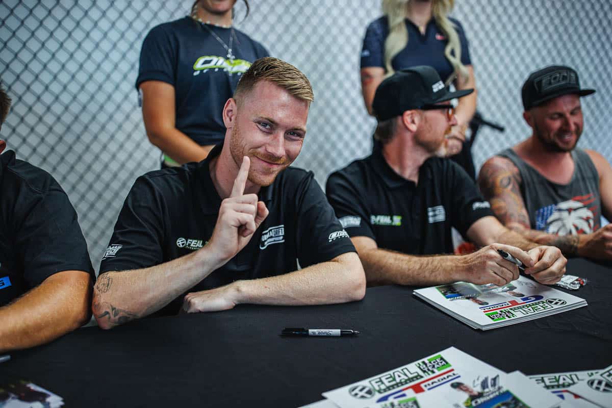 Simen Olsen, autograph session, 2024 Formula DRIFT Utah Simen Olsen, autograph session, 2024 Formula DRIFT Utah
