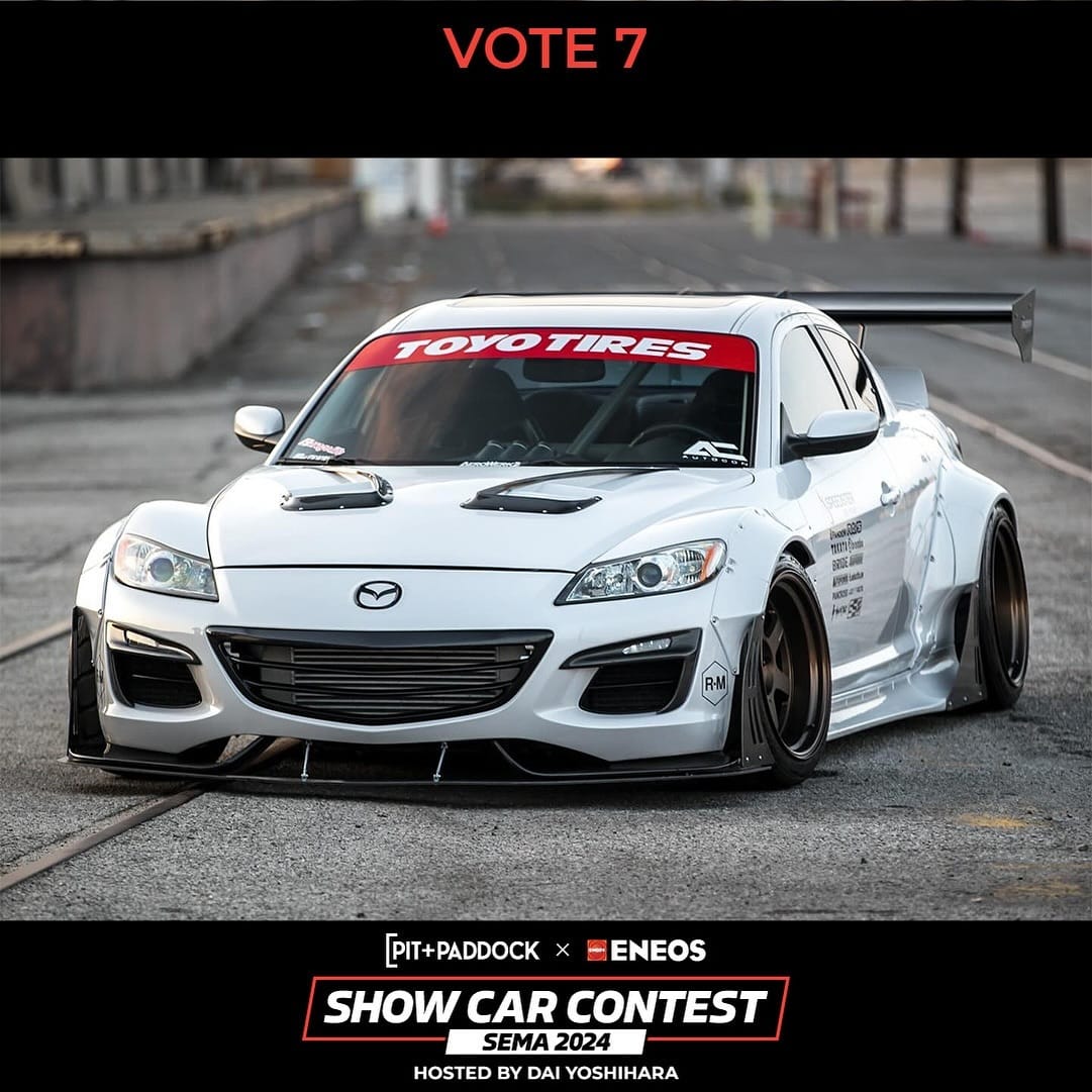 Mazda RX-8, 2024 ENEOS / Pit+Paddock SEMA Show Car Contest Mazda RX-8, 2024 ENEOS / Pit+Paddock SEMA Show Car Contest