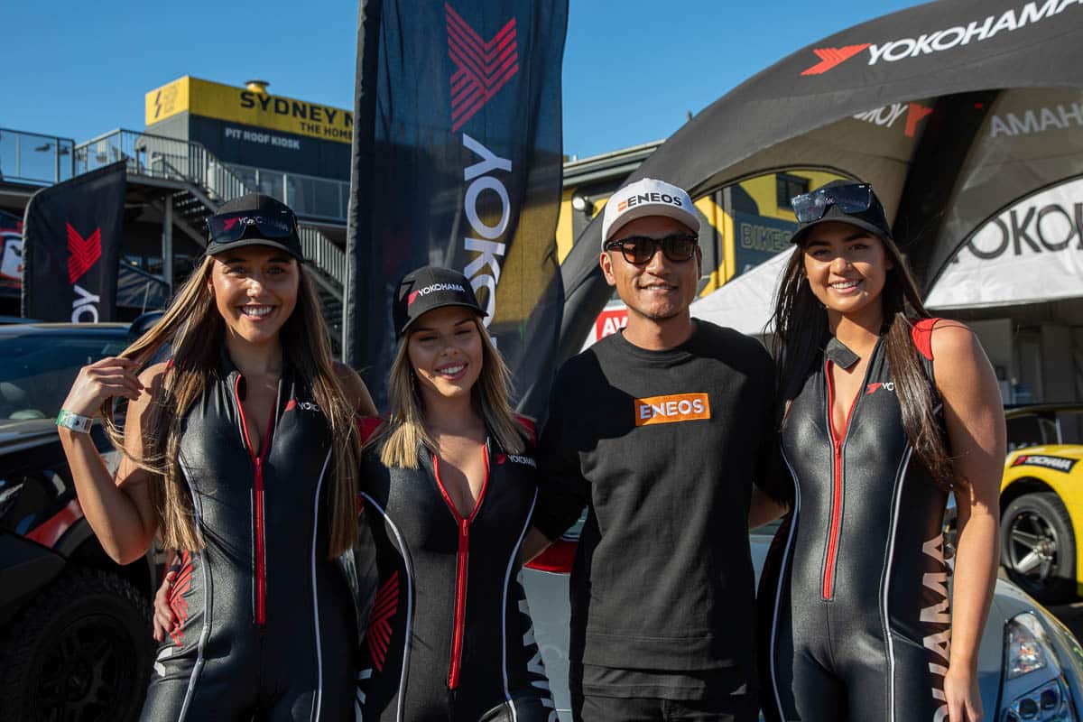 Dai with Yokohama Australia race queens, 2024 World Time Attack Challenge Dai with Yokohama Australia race queens, 2024 World Time Attack Challenge