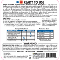 Model Blue Back Label