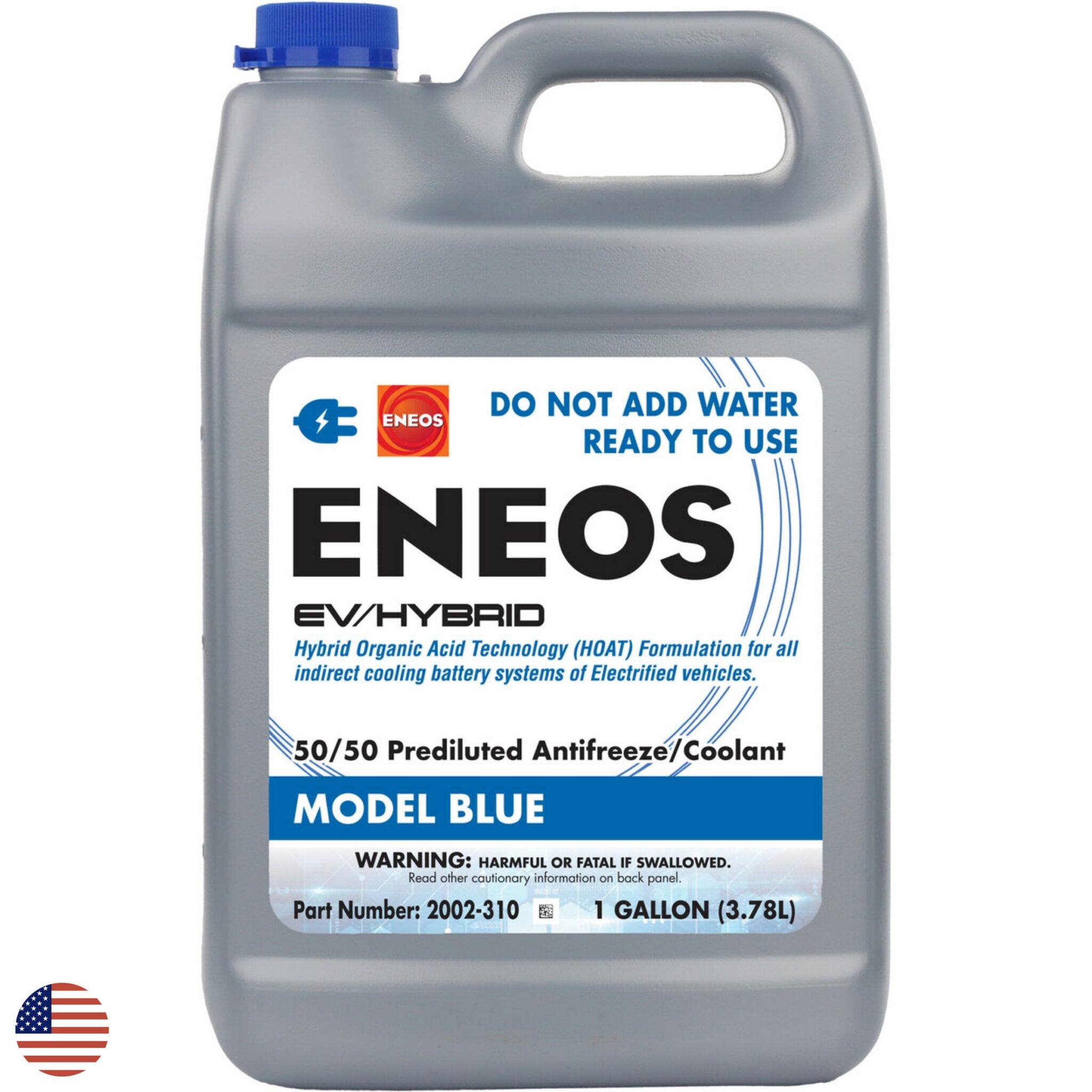 ENEOS EV/Hybrid Coolant Model Blue