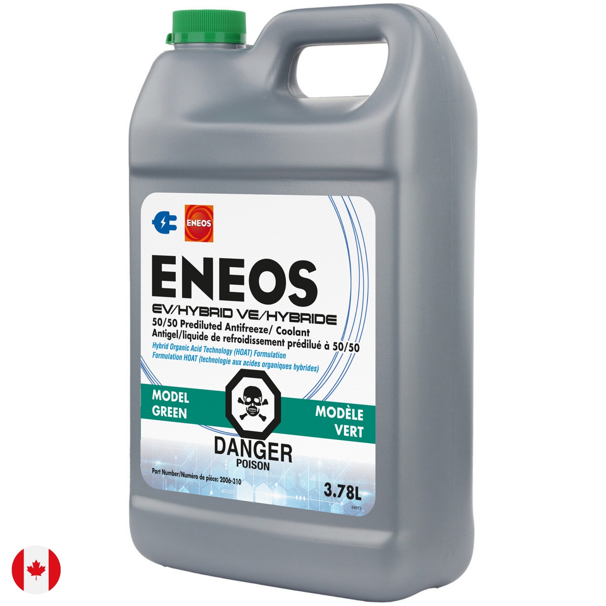 ENEOS EV/Hybrid Coolant Model Green