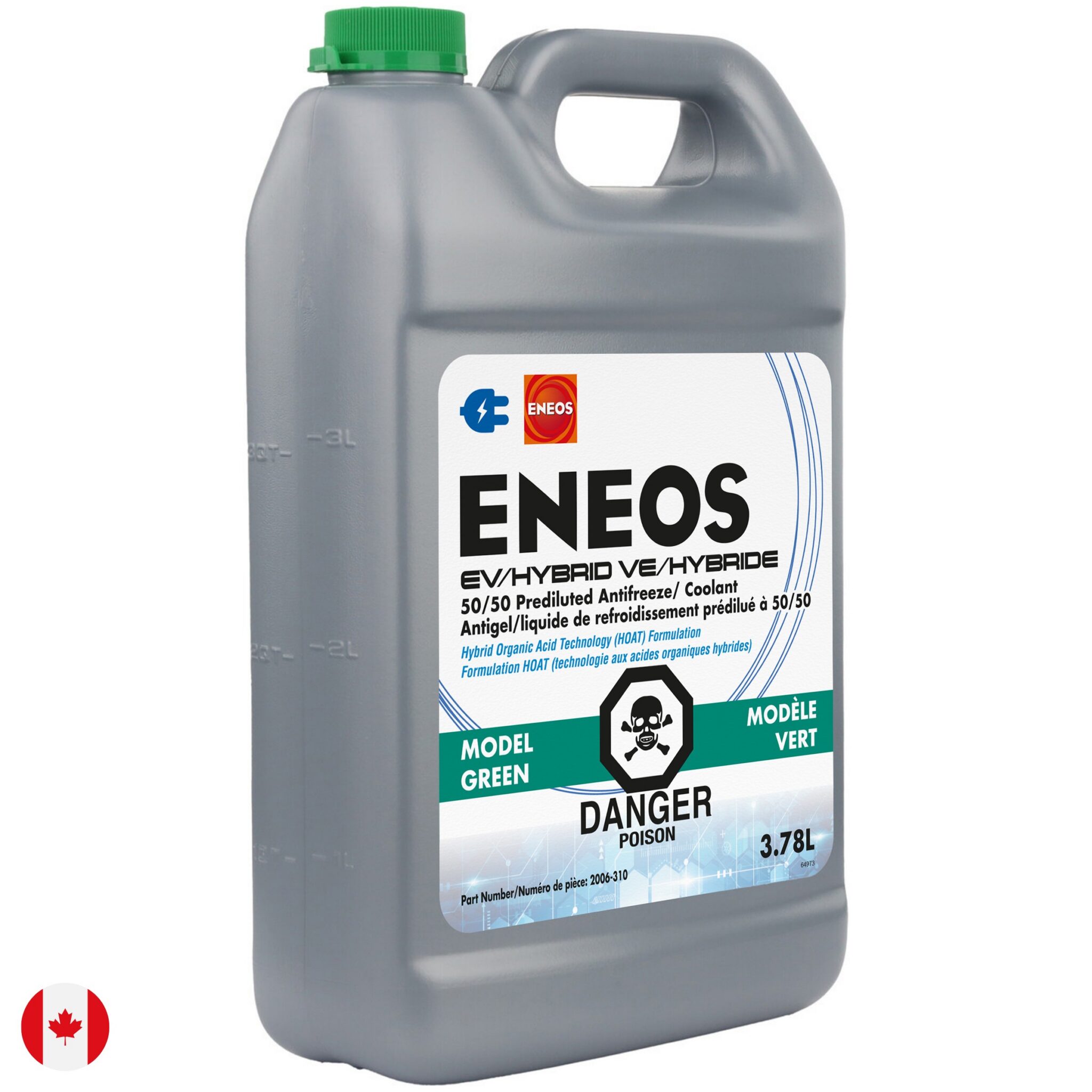 ENEOS EV/Hybrid Coolant Model Green